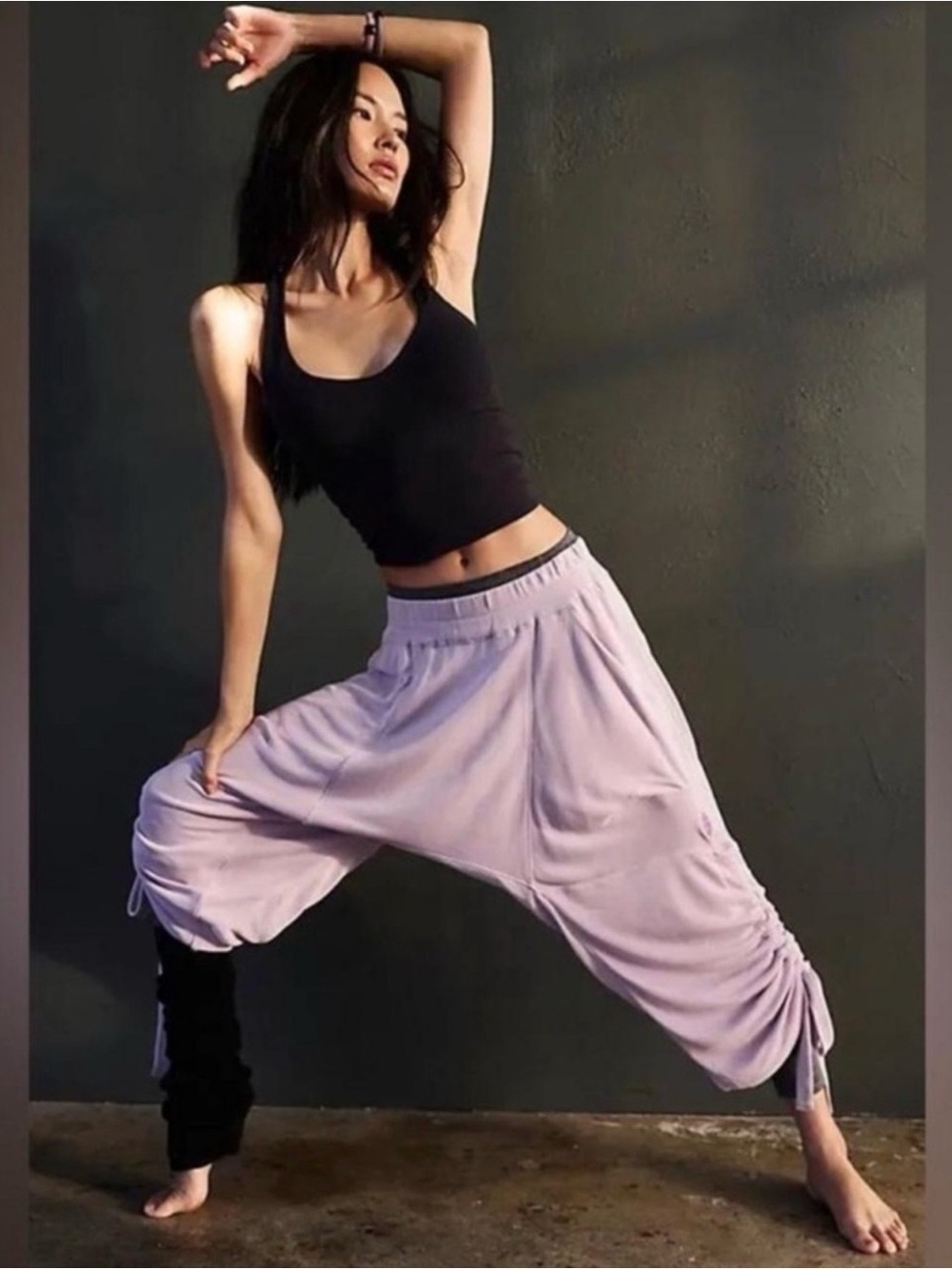 FP Movement It’s a Tie Harem Pants, Lavender Dust